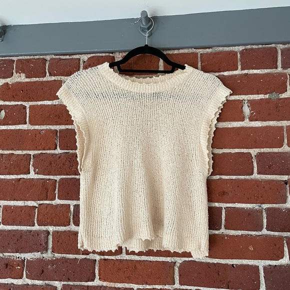 Rachel Comey Tops - Iconic Rachel Comey Lilium Knit Blouse in Natural